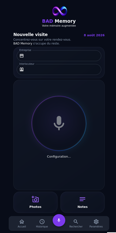 Interface BAD Memory